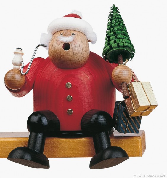 Santa Claus - Incense Smoker, sitting