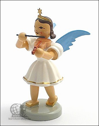 Angel with Violin, coloured