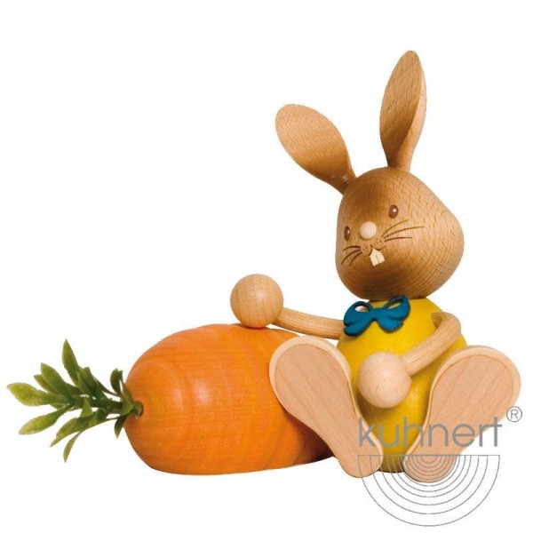 Bunny Stupsi with carrot