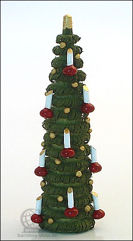 Weihnachtsbaum, geschmückt / 8 cm