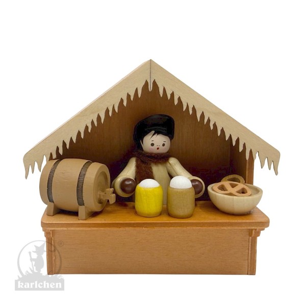 Marktbude Bierverkauf