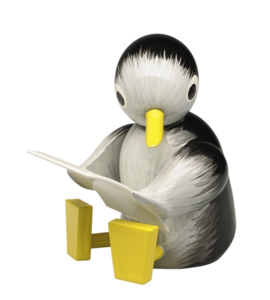 Penguin, reading / 5,5 cm