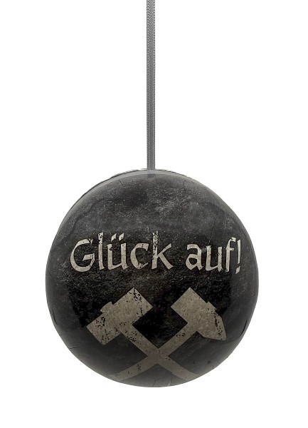 Weihnachtskugel zum Befüllen | Glück auf!