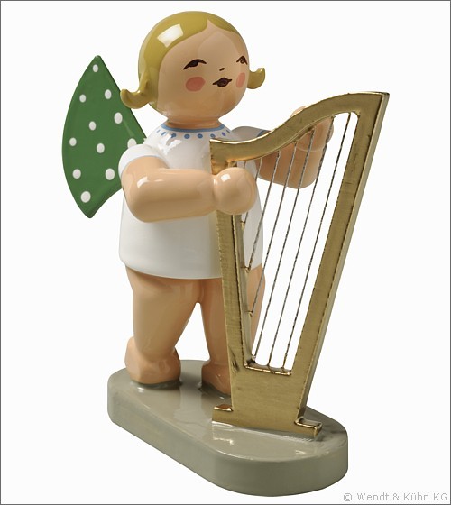 Engel mit grosser Harfe