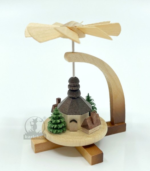 Miniatur-Pyramide Seiffener Dorf | 5 cm