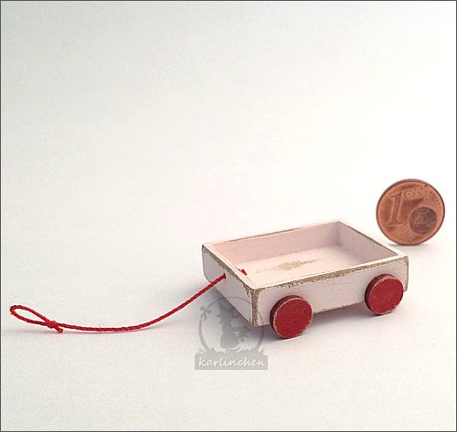 cart with wheels / pink