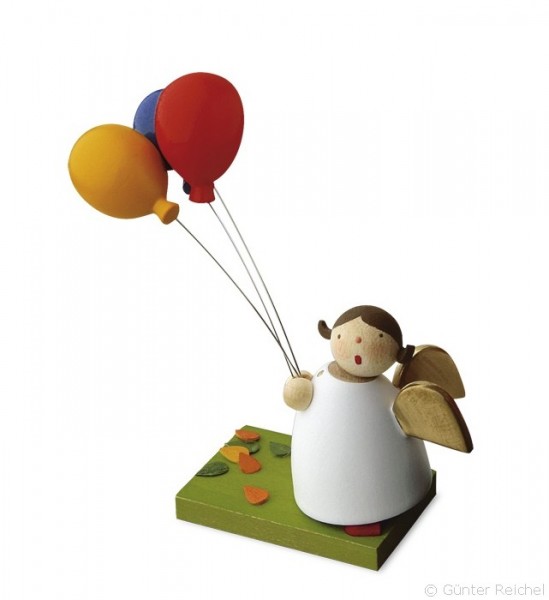Schutzengel® mit 3 Luftballons