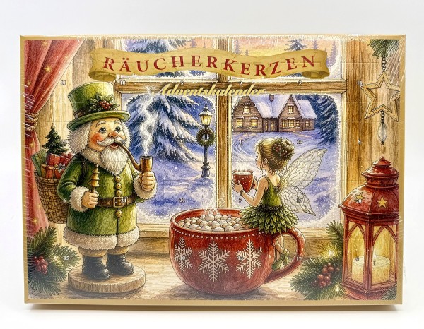 Räucherkerzen Adventskalender | Motiv: Winterzauber