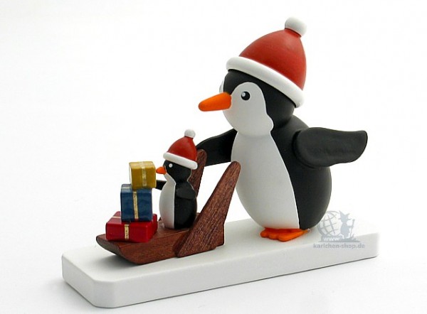 Pinguin Weihnachtsexpress