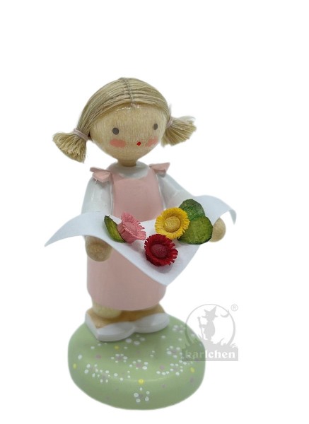 Girl with spring flowers - FLADE and friends Edition 2022