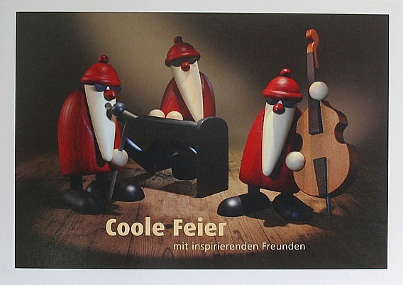 Postkarte - Coole Feier