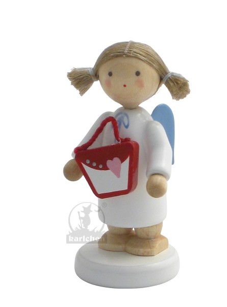 Engel mit Handtasche