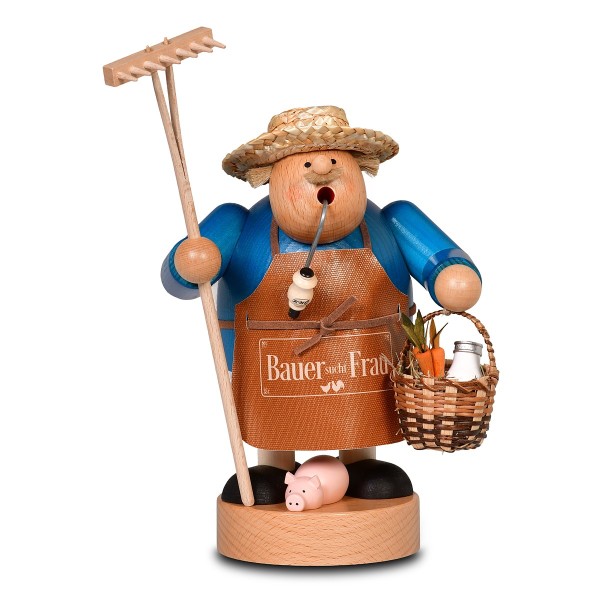 Bauer sucht Frau - Räucherfigur