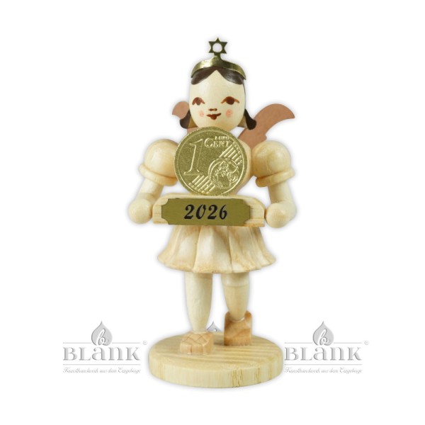 Engel mit Glückscent | Jahresengel 2026