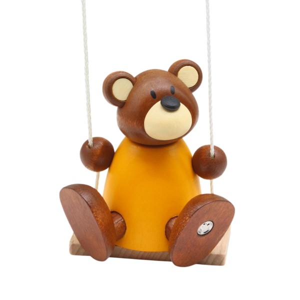 Bärbel on the swing