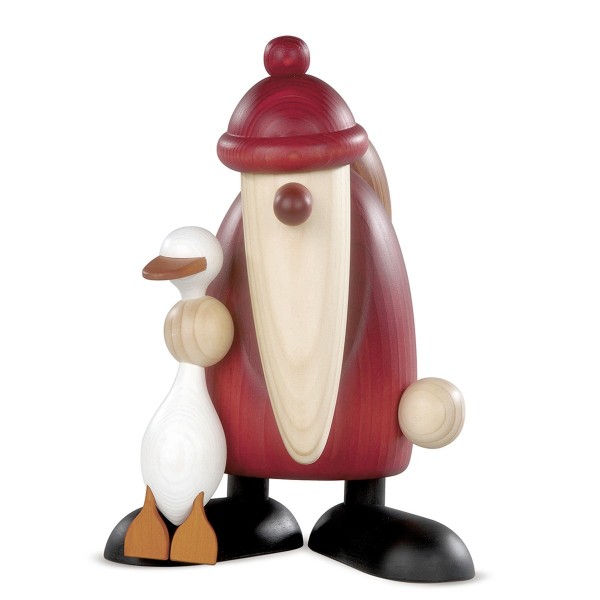 Weihnachtsmann mit Gans