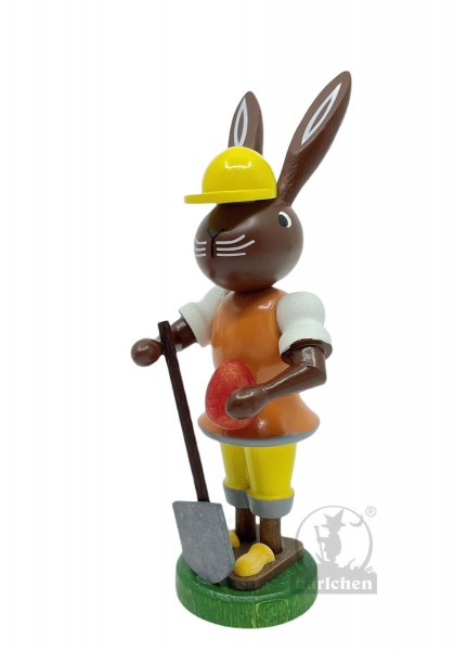 Bunny as a construction worker