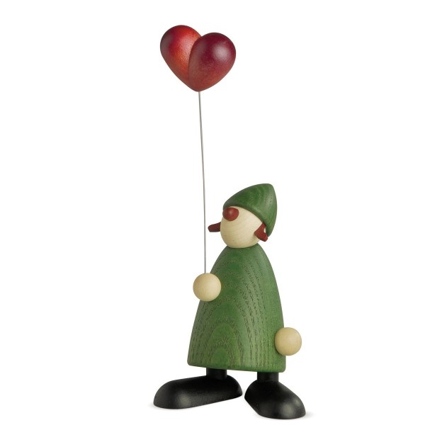 Lina mit rotem Luftballon
