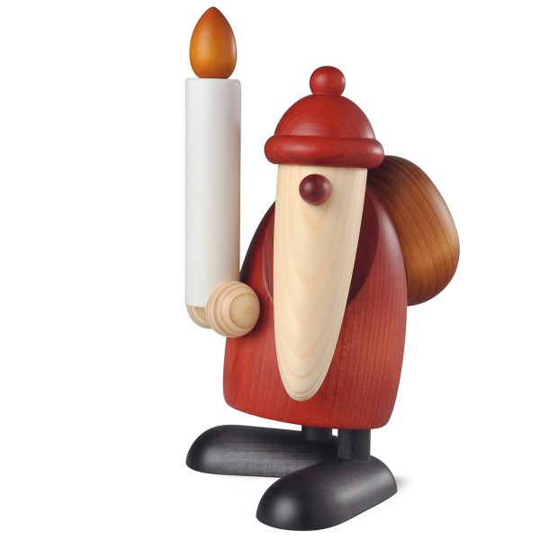 Santa Claus with candle