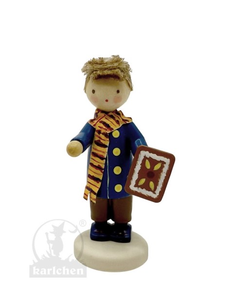 Junge mit Pfefferkuchen