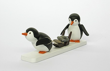 Pinguin Fischhändler