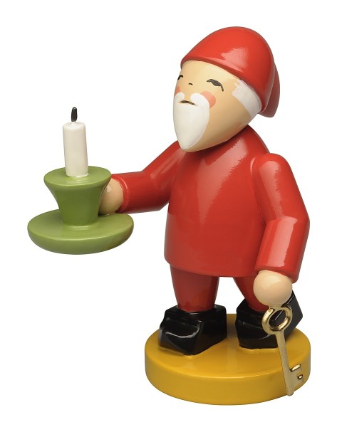 Heinzelmännchen mit Schlüssel und Licht