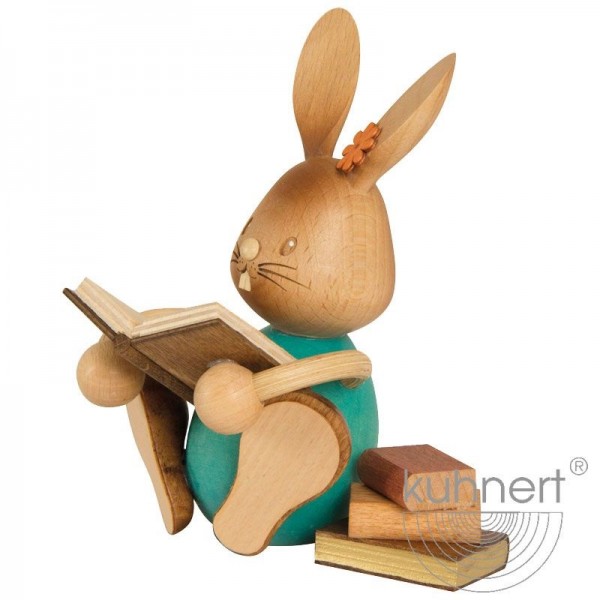 Bunny Stupsi with books