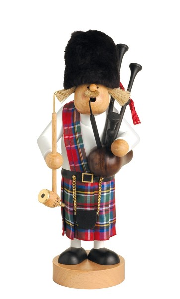 Scotsman with bagpipes - Incense Smoker
