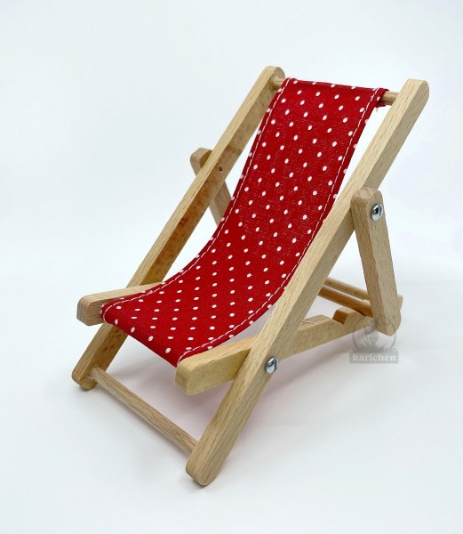 Deck chair, foldable