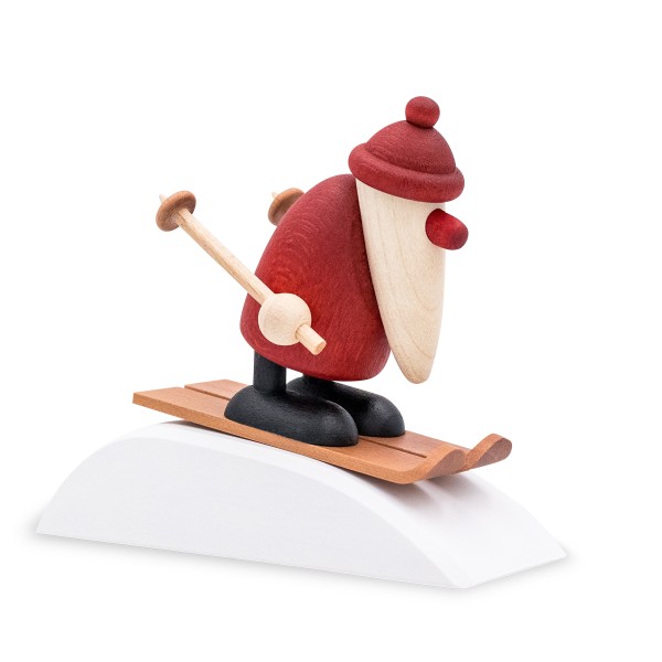 Santa Claus on skis | Miniature set 8