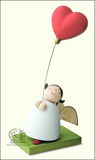 Reichel Schutzengel mit Luftballonherz
