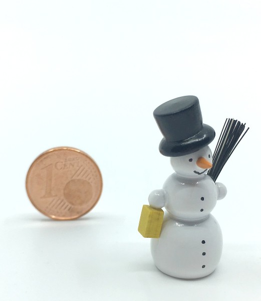 Miniature snowman