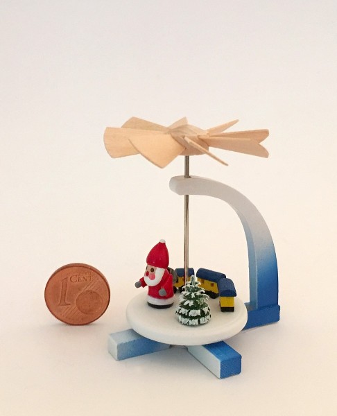 Miniatur-Pyramide Weihnachtsmann | 5 cm