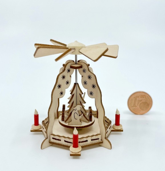 Miniatur-Pyramide Christi Geburt | 5 cm