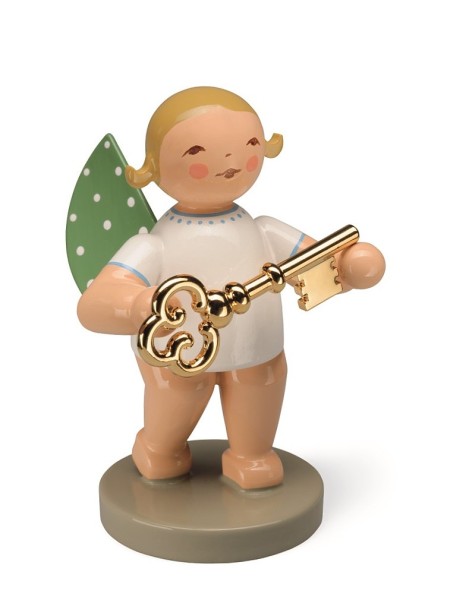 Treasurer - angel with gold-plated key / Gold Edition No. 8