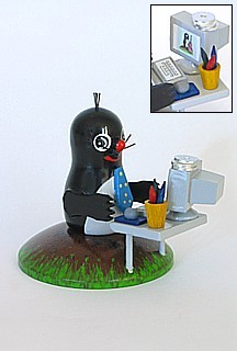 Mole with computer