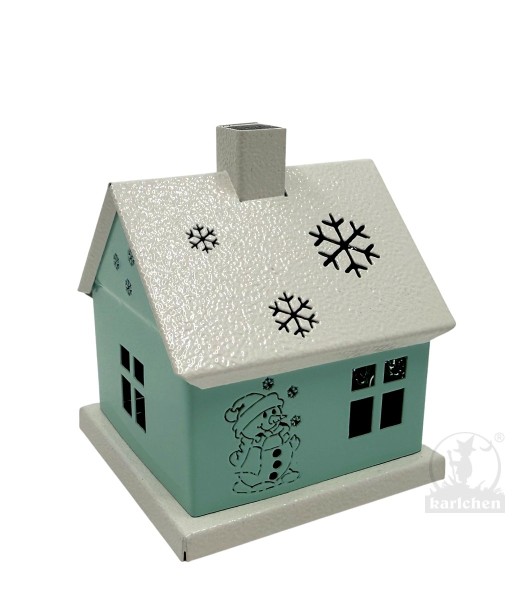 Räucherhaus aus Blech | Winter