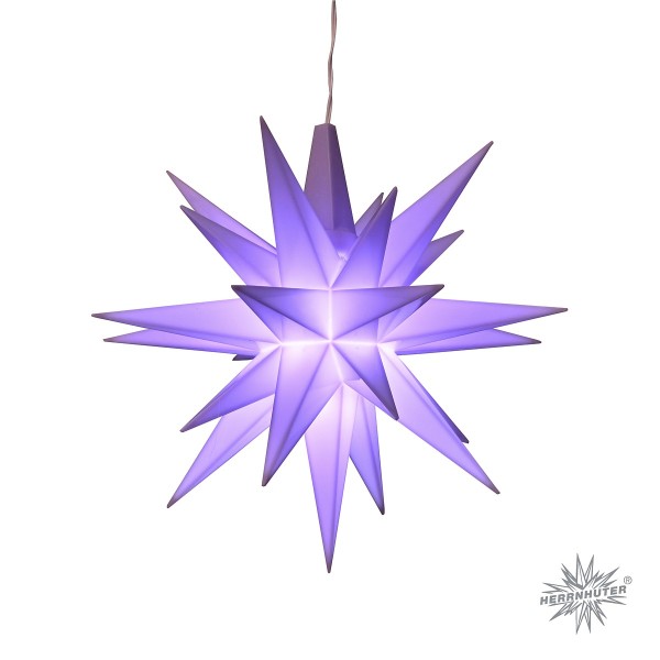Herrnhuter® Plastic star for indoor use | 13 cm, lilac