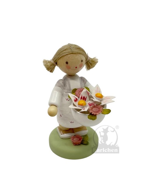 Mädchen mit Lilien