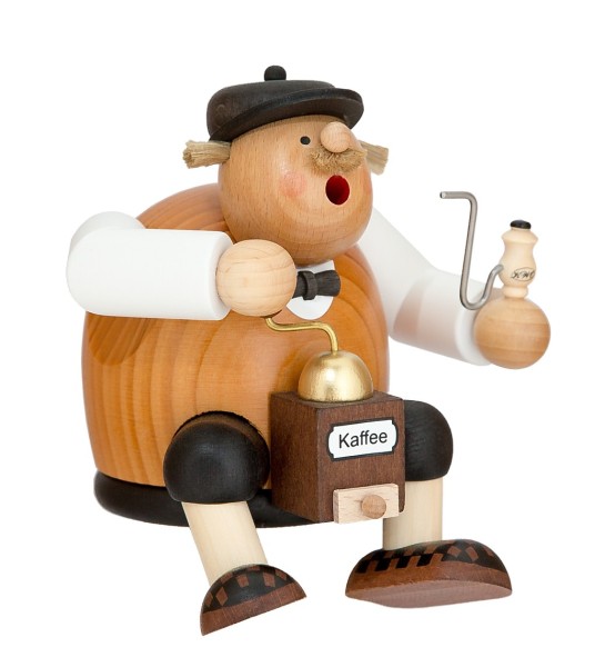 Large Incense Smoker with coffee grinder