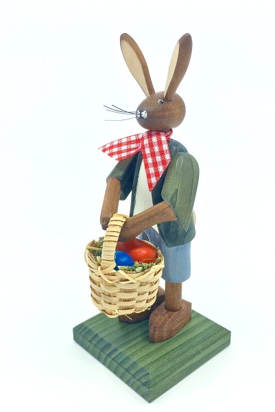 Rabbit with egg basket