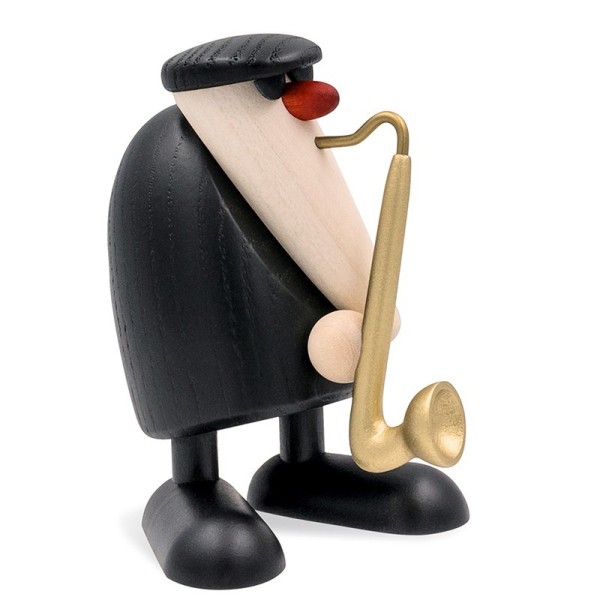 Mr. Steiger on the saxophone