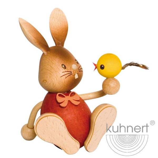 Bunny Stupsi with a chick