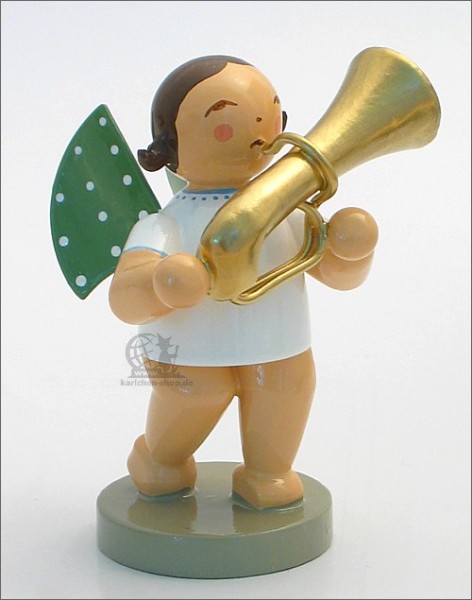 angel with tuba