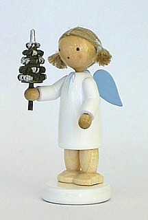 Angel with tree