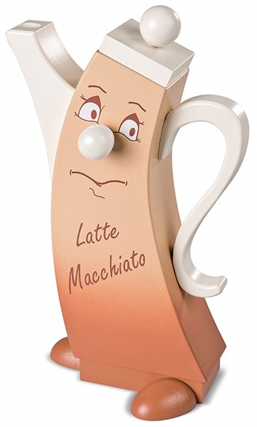 Latte Macchiato - Räucherfigur
