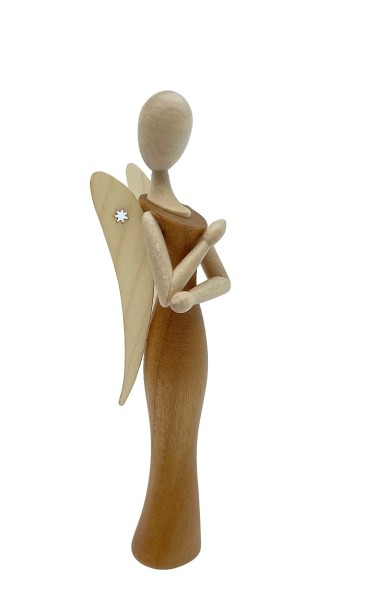 Small wooden angel | 8cm