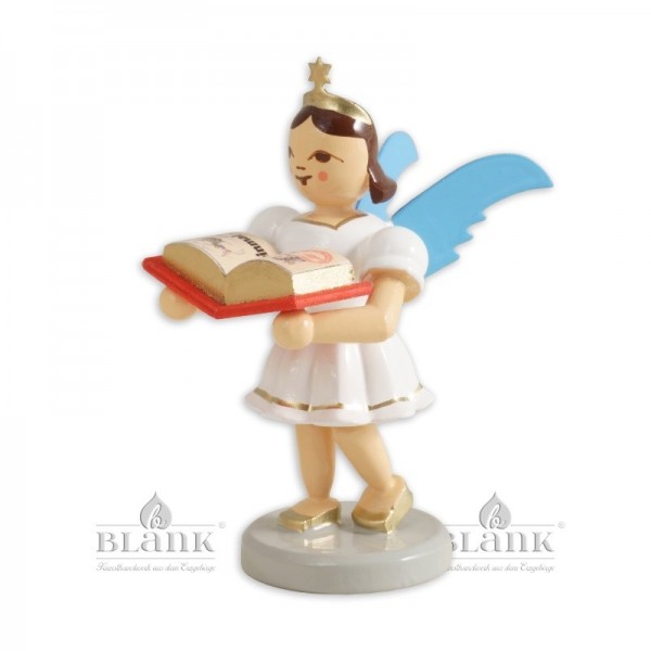 Angel with Storybook, coloured / Special Edition Fachhandelsring