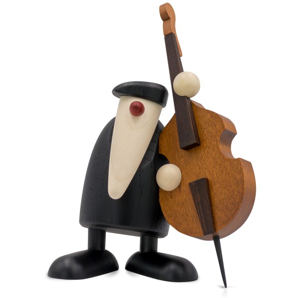 Mr. Schmidt on the double bass