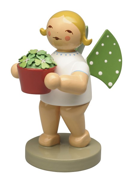 Engel mit Glücksklee